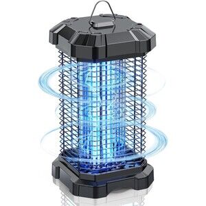 Jawlark Bug Zapper Outdoor, Mosquito Zapper, 3 Prong Plug in Electric Fly Zapper